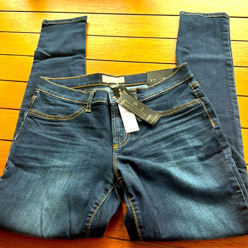 NWT Banana Republic Blue jean legging size 29/8